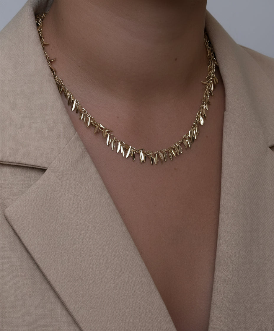 Özel Seri Saçaklı Kolye