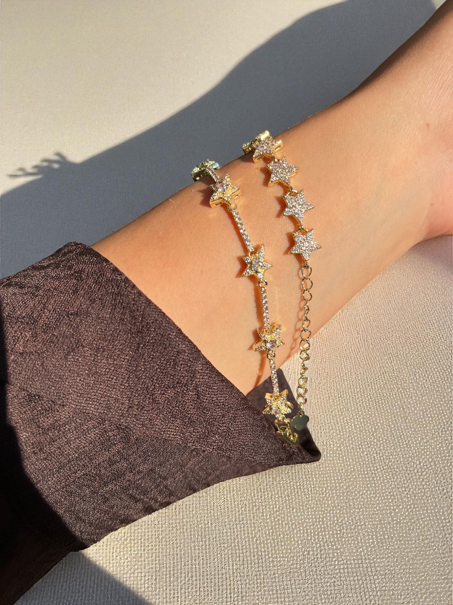 Gold Yıldız Bileklik