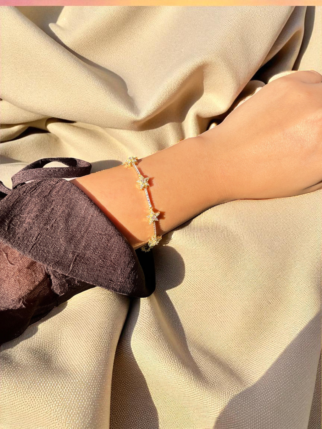 Gold Yıldız Bileklik