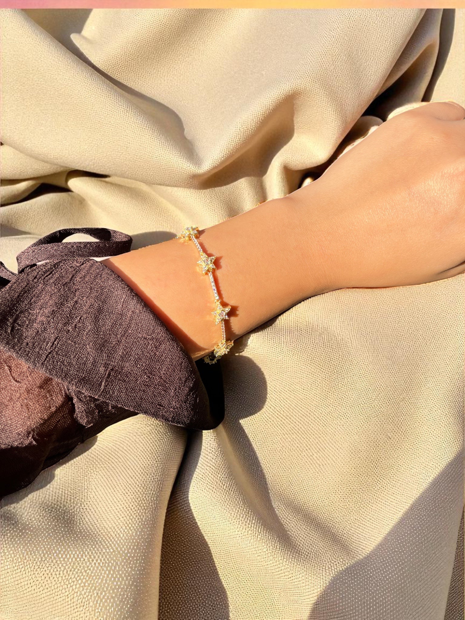 Gold Yıldız Bileklik