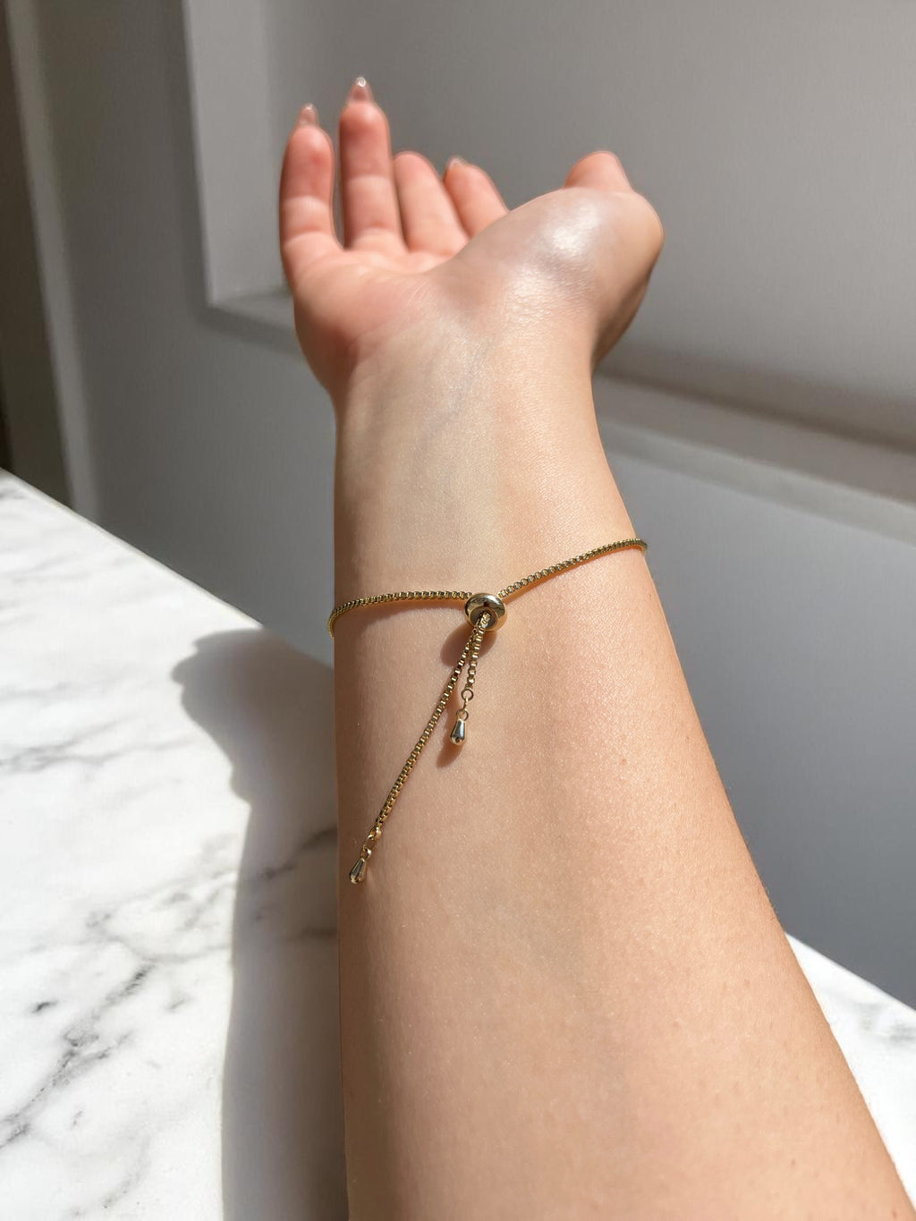 Gold Halka Model Bileklik