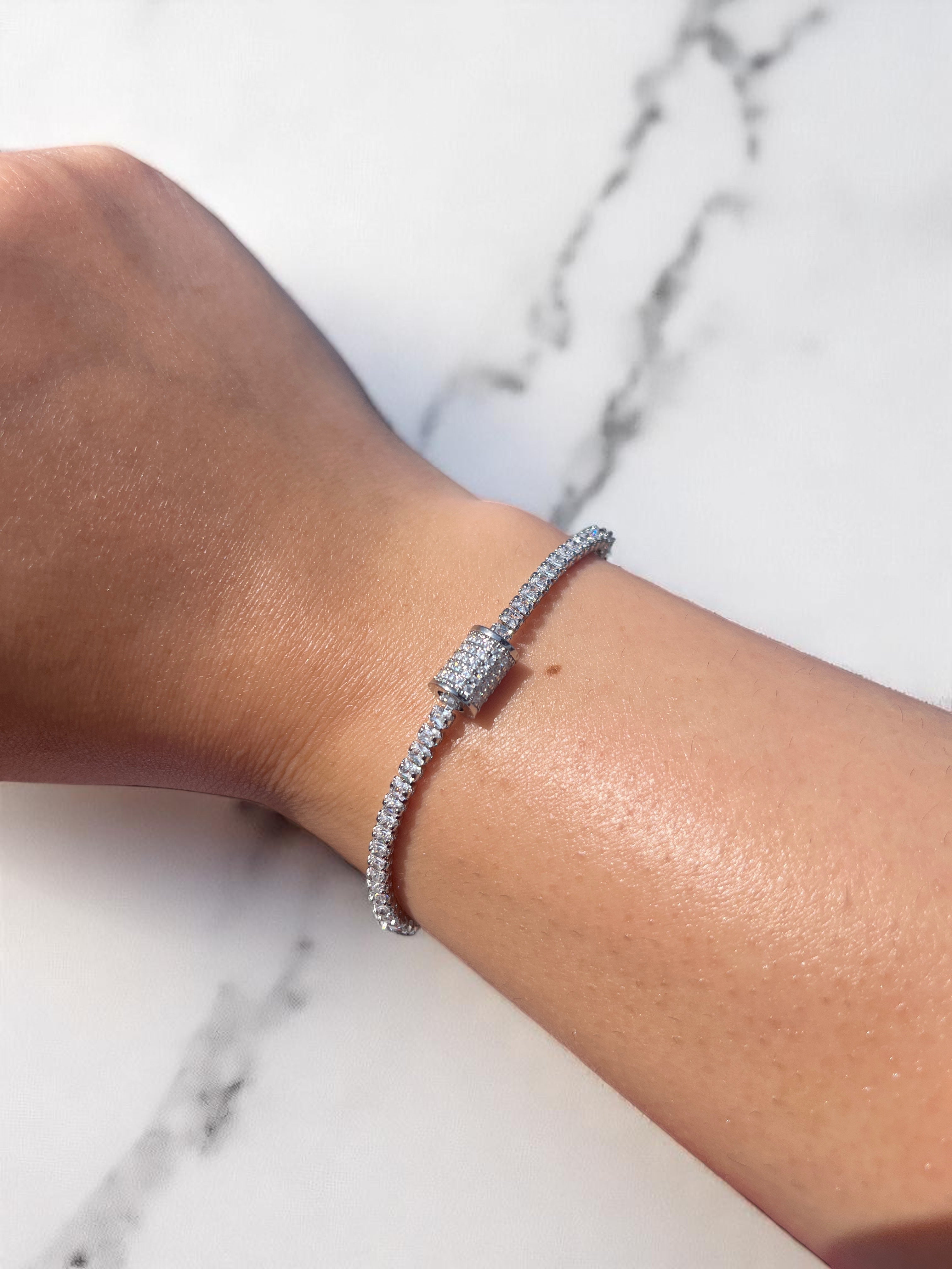 Ayarlanabilir Zirkon Zarif Bileklik