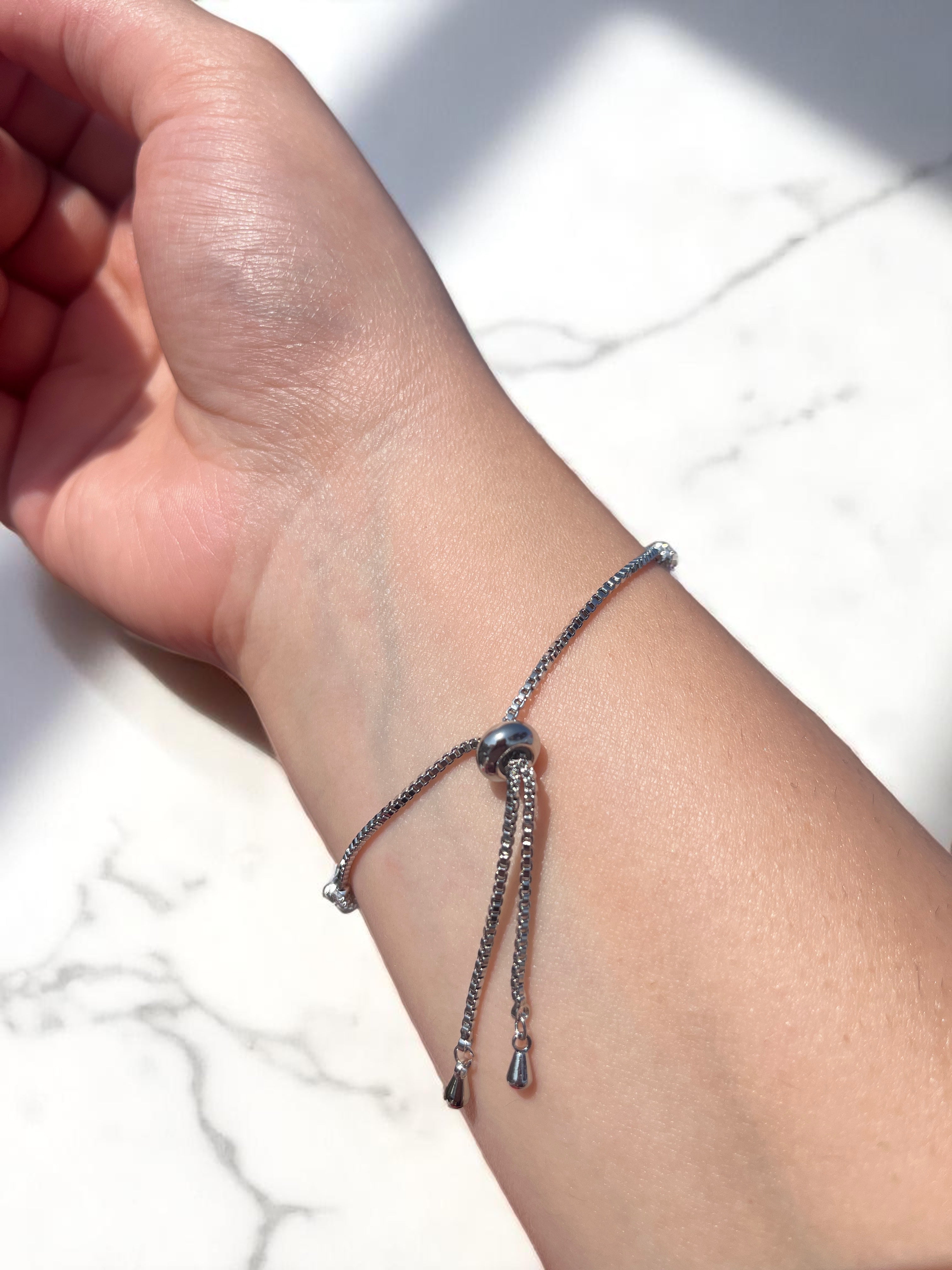 Ayarlanabilir Zirkon Zarif Bileklik