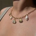 Deniz Kabuğu Charm Detaylı Kolye