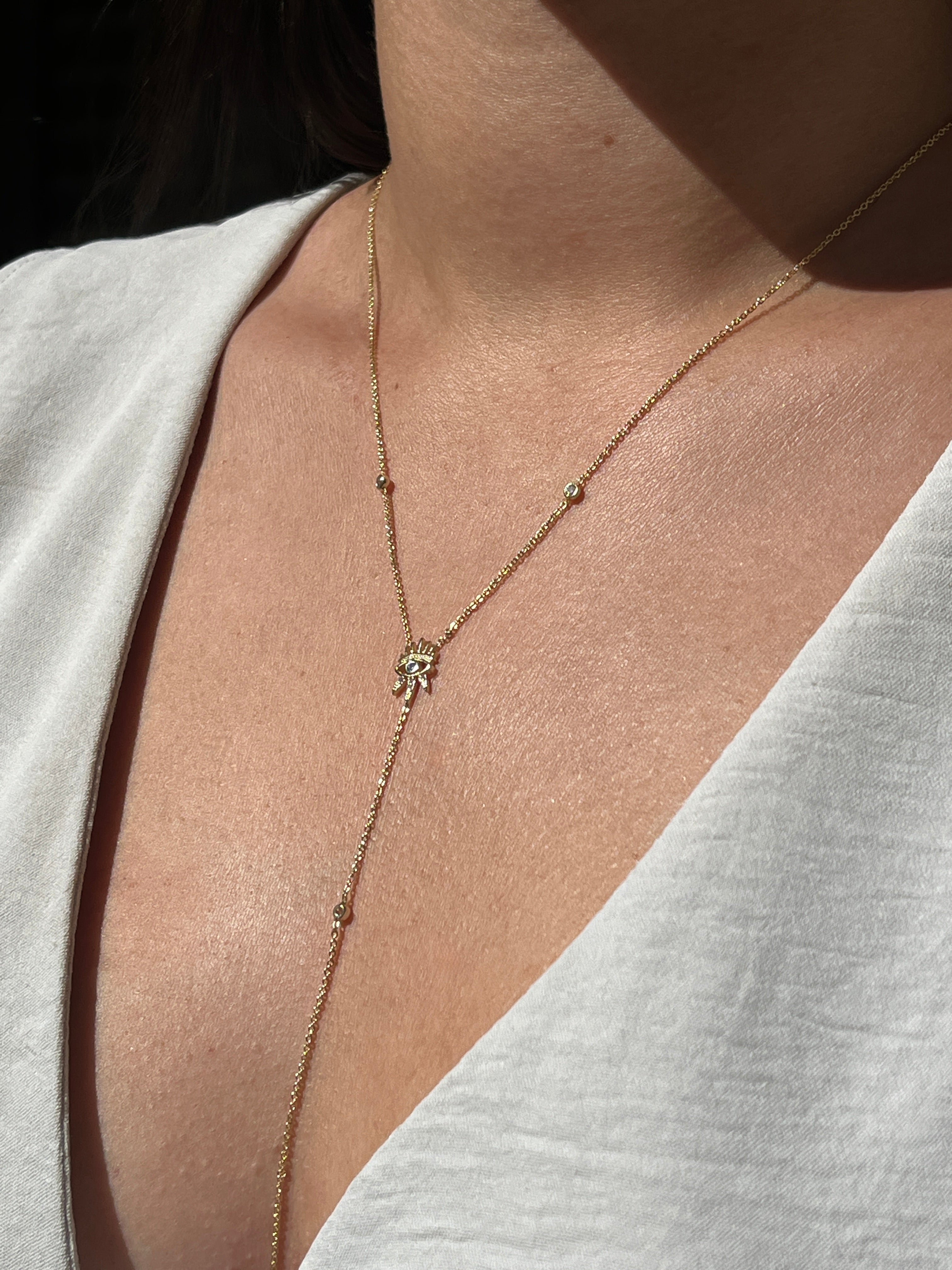 Göz Model Zarif Kolye