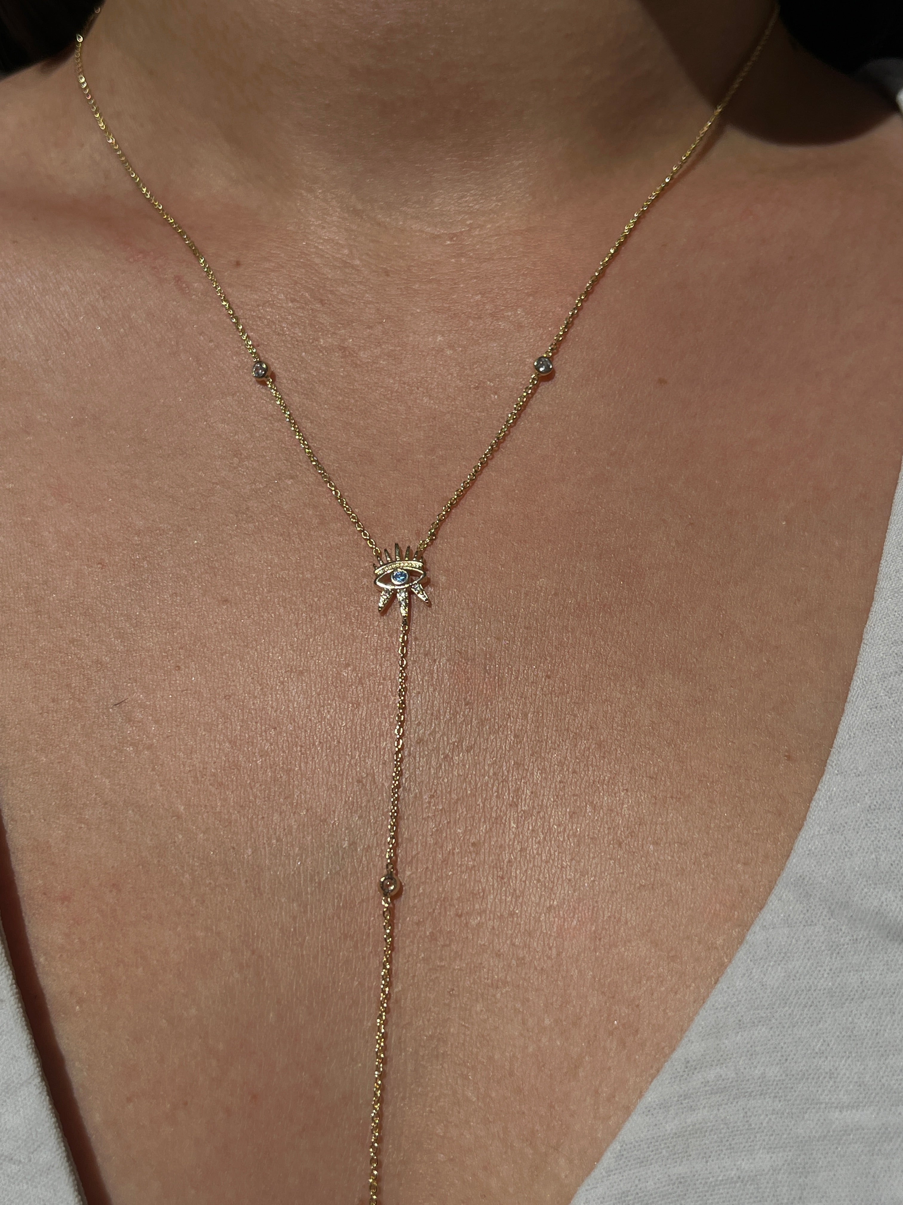 Göz Model Zarif Kolye